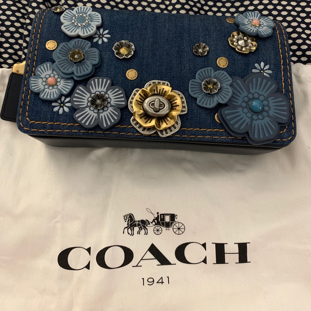 Denim Tea Rose Dinky